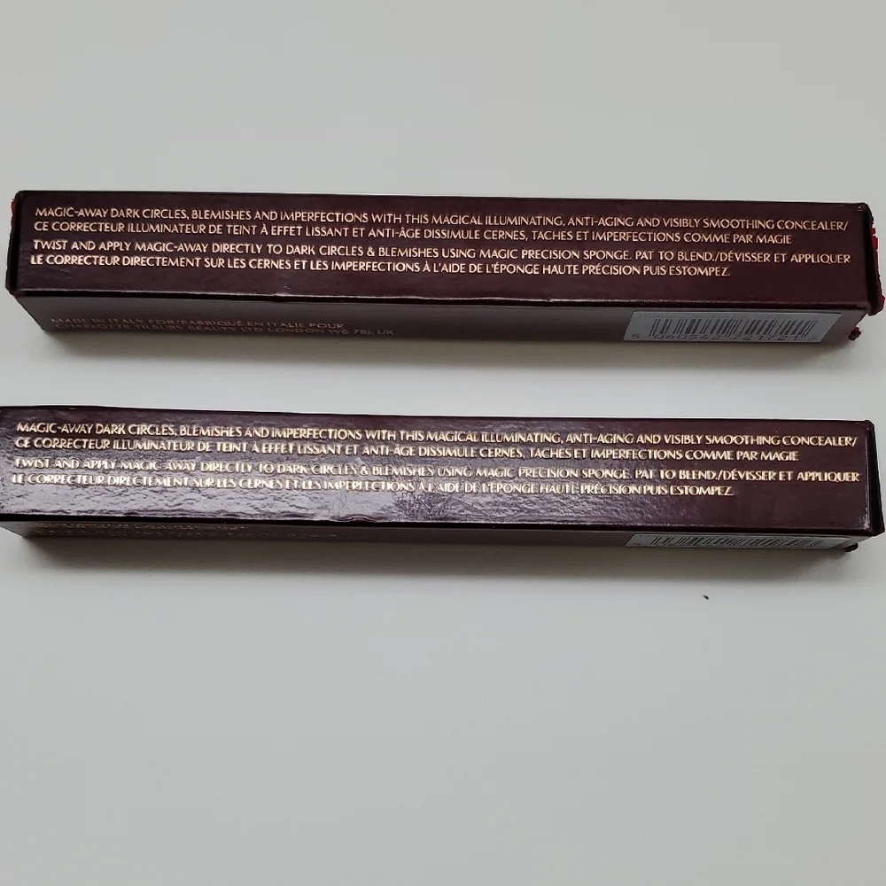 New Authenric Charlotte Tilbury Magic Away Liquid Concealer In 2 Shades